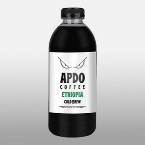 [Apdo.] 압도적인 더치커피 에디오피아 콜드브루 원액 1L 고소하고 산뜻한 맛, 1개, 1000ml, 1개입