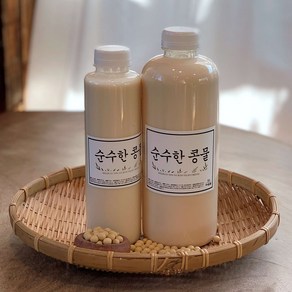 경주더두부 진한 수제 콩물, 2개, 1L