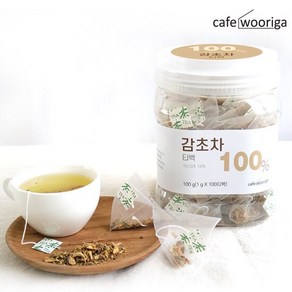 카페우리가 국산 감초차 100티백, 1g, 100개입, 1개