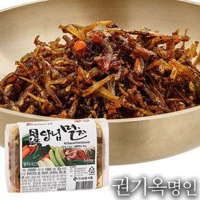 [식품명인 권기옥]고추장 양념멸치 280g, 1개