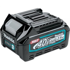 Makita BL4025 40V 최대 XGT 2.5 Ah 리튬 이온 배터리, 1개