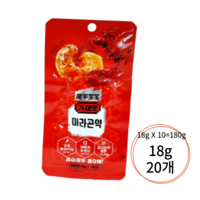 가재맛 마라곤약, 180g, 2개