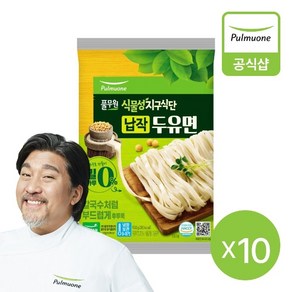 풀무원 식물성 지구식단 Silky 두유면 150g, 10개