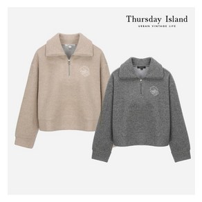 Thusday Island 카라넥 스웨트셔츠T228MST233W 652054