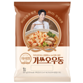 삼립 하이면 가쓰오우동 207g, 20개