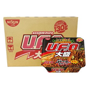 Nissin 닛신 야키소바 UFO 오오모리 167g x 12개