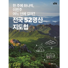 전국 52명산 지도첩