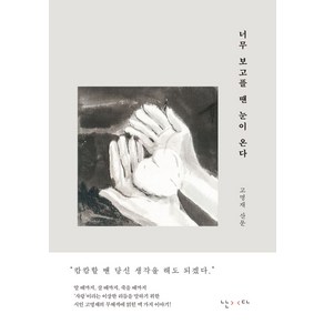 너무 보고플 땐 눈이 온다:고명재 산문, 난다, 너무 보고플 땐 눈이 온다, 고명재(저), 고명재