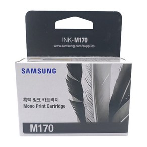 삼성 잉크 M170 C170 SCX 1360 1365 1760FW 정품잉크, 검정, 1개