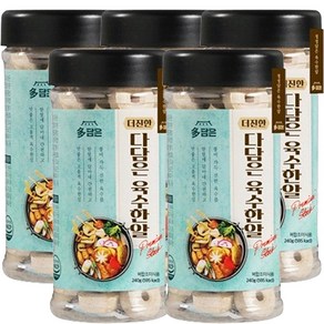 다담은 더진한 육수한알 멸치맛, 240g, 5개