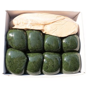 30년 진도 해풍 쑥 떡 쑥인절미 콩가루 포함, 2kg, 1박스