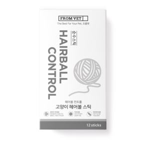 프롬벳 고양이 순수스틱 영양제, 1개, 헤어볼