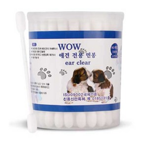 용마산업 와우 귀세척 면봉, 5개, 80개입