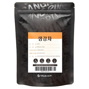 산그리메 국내산 생강차 100티백 대용량 PLA 생분해필터 삼각티백차, 2g × 100개입 × 1개, 2g, 1개, 100개입