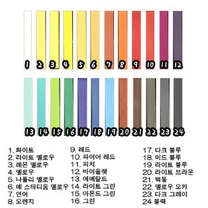 할로윈 소품/일본 대박상품 헤어 쵸크 [낱개판매], 1. 화이트, 1개, 1개