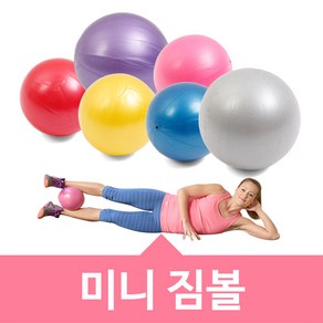 위시 20cm 미니짐볼 + 손펌프, 레드