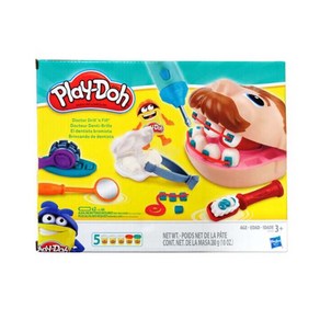 플레이도우 치과의사 찰흙 세트, 혼합색상, 280g, 1세트