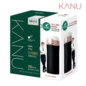 맥심 카누미니 디카페인 아메리카노 100T+랜덤사은품, 90g, 100개입, 1개
