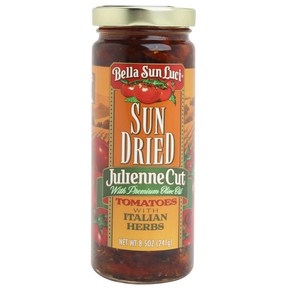 Bella Sun Luci 선 드라이 줄리엔 컷 토마토 통조림, 241g, 1개