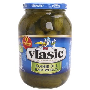 Vlasic 코셔 딜 베이비 홀 클래식 테이스트, 1개, 1.36L