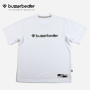 [버저비터] 농구 반팔 화이트 BZBT LOGO 티셔츠