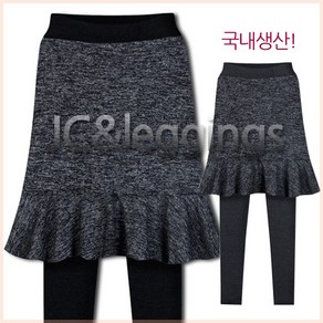 JC 국내생산! 매직5부프릴치마레깅스 F~XL
