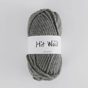 [앵콜스] 히트울 HITwool (부드러운소재+착한가격) 뜨개실 털실 목도리실, 720 그레이, 1개
