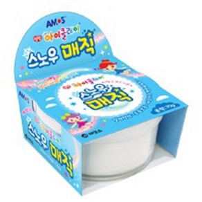 아모스]스노우 매직 70g, 백색, 1개
