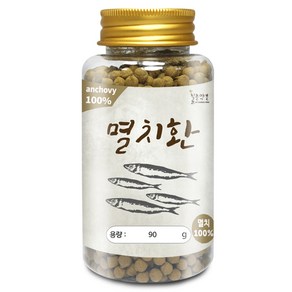 100% 멸치환(국산) 90g(통) 건강환 분말 가루 선식, 100% 멸치환[국산] 90g[통], 90g, 1개