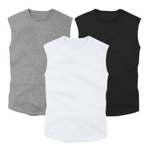 남자빅사이즈 무지나시티 ~4XL(가슴둘레 130cm)