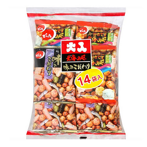 DENROKU Two-Color Mixed Bean Snack, 341.6 g, 1 sack