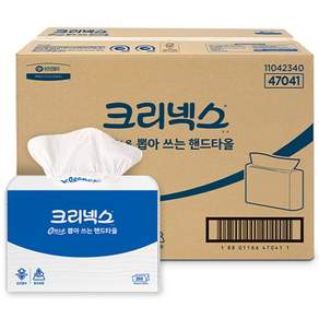 크리넥스 플러스온 뽑아쓰는 핸드타올 5000매, 1개