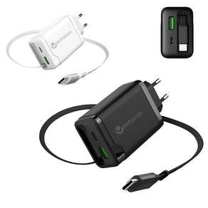 홈플래닛 퀄컴 공식인증 QC3.0 18W 고속충전기 + C타입 충전케이블 1.2