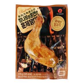 마니커에프앤지 훈제닭다리, 170g, 1개