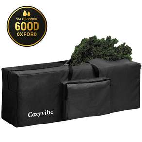 코지바이브 크리스마스 트리 보관백 가방, L (150~180cm), 1개, 블랙