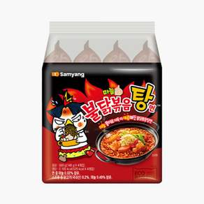 삼양 불닭 볶음탕면 580g 멀티 1팩, 4개