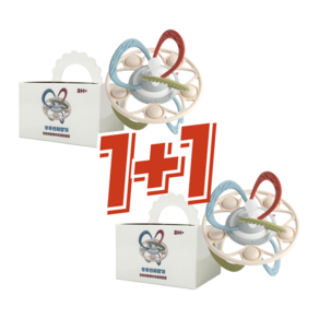 1+1 기획 우주선 아기 치발기 국민 오볼 손목 고리 따봉베베, 1+1기획, 2개, 우주선 치발기 1+1