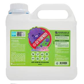 아가페케어 살균 소독제, 4L, 2개