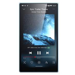 Fiio 무손실 안드로이드 HiFi 뮤직플레이어, 스카이 블루, JM21