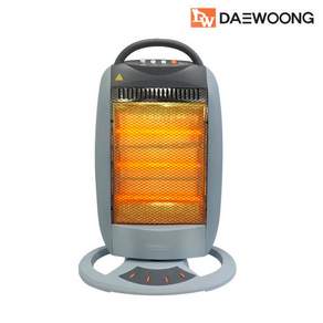 대웅 3단 석영관 히터 좌우회전, DWH-RF608KP, 혼합 색상