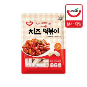 치즈떡볶이떡 1kg (소스미포함), 2개