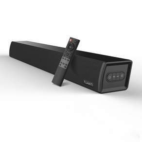 TUANTI 서브우퍼내장 100W 고출력 USB DAC ARC기능탑재 블루투스 스피커 사운드바, S7020(100W), 블랙색상