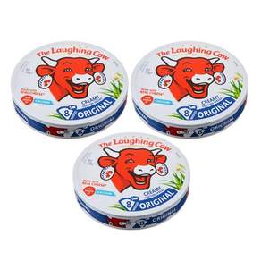 래핑카우 플레인 포션치즈 120g, 128g, 3개