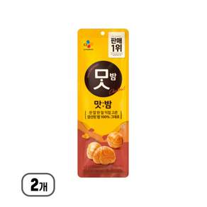 아리솔코스트코 CJ 유기농 맛밤 714g (42g*17개) *2개(무배), 42g, 2개