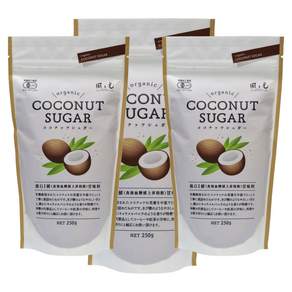 Kaze to Hikari 코코넛 슈가, 250g, 3개