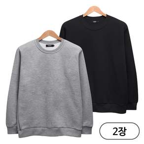 맨투맨 여성 오버핏 기모 착용샷