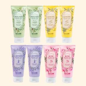 NEW 엘클레어 필링젤 시즌2 혼합 아보카도2개+레몬2개+라벤더2개+로즈2개, 200ml, 8개