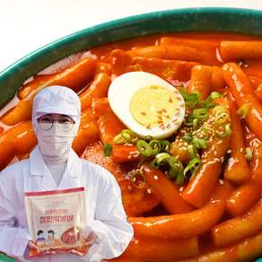 또순이스넥 철판 떡볶이 옛날 달달한 학교앞, 4개, 460g