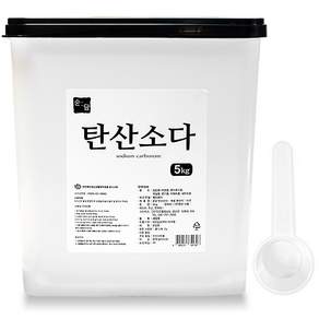 순담 탄산소다 5kg 미국산 탄산나트륨 워싱소다 세탁보조제 세제 세정제, 1개
