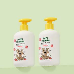 앙또미뇽 베리어엠 아기 로션 판테놀 멜로우애플향, 1개, 500ml